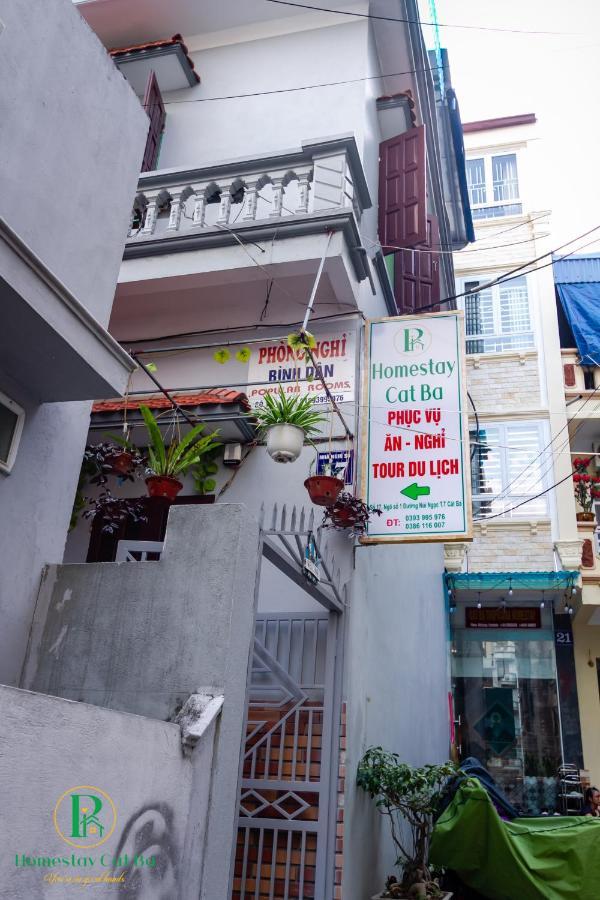 Pi'S Homestay Catba Dong Khe Sau Exterior foto